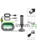 Антена за ефирна телевизия, вътрешен HEVC магнит